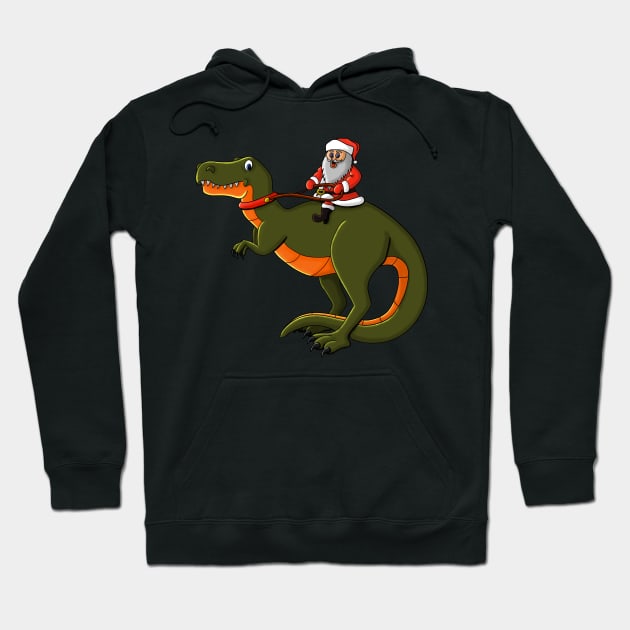 Dino Dinosaur Tyrannosaurus Trex Reptile Kinder Hoodie by Monstershirts